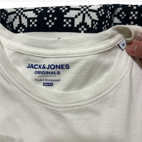 JACK & JONES ORIGINALS Jorskull Slim Fit Shirt - Picture 3 of 6